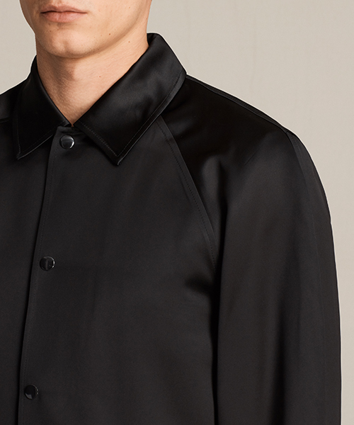 ALLSAINTS（オールセインツ）の「【本日セール終了】JONZE JACKET（ブルゾン・メンズ・ブラック・MEDIUM/X-SMALL/SMALL）」の4枚目の写真