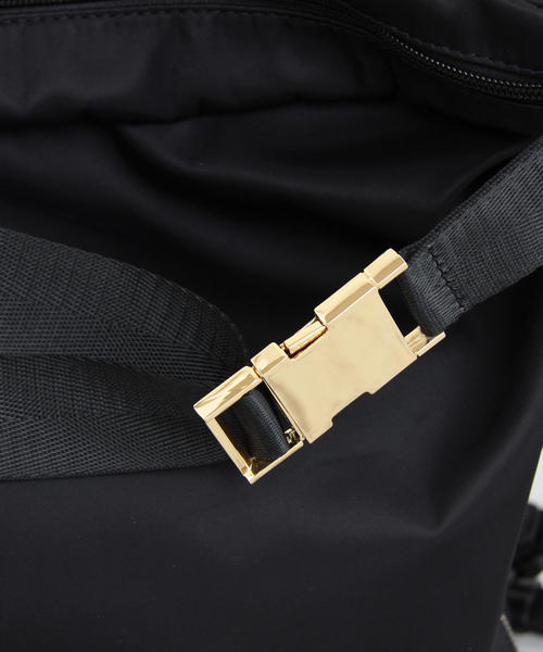 BEAUTY&YOUTH UNITED ARROWS（ビューティーアンドユースユナイテッドアローズ）の「BY∴ メタルバックル2WAYリュック ◆（バックパック/リュック・レディース・ブラック/オリーブ/ネイビー・FREE）」の12枚目の写真