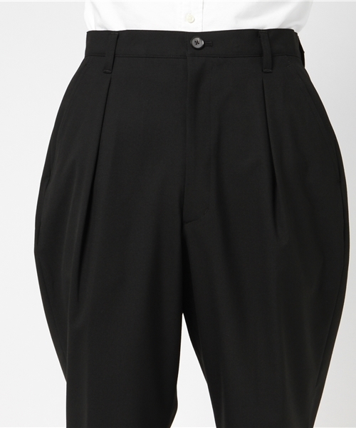 UNITED TOKYO（ユナイテッドトウキョウ）の「ワイドテーパードパンツ（その他パンツ・メンズ・カーキ/グレー/ブラック/ベージュ/ネイビー・3/1/2）」の6枚目の写真