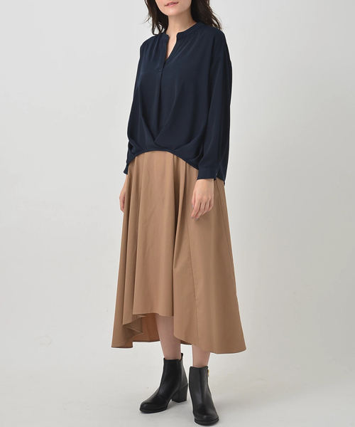 earth music&ecology(アースミュージックアンドエコロジー)の「ORiental TRafficサイドジップブーツ(ブーツ・レディース・ブラック・S/LL/M/L)」の5枚目の写真