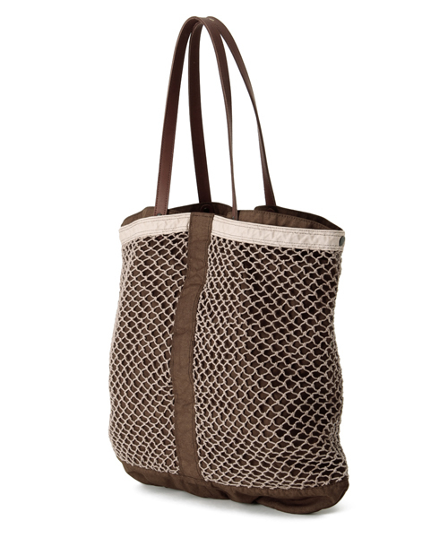 VAINL ARCHIVE（ヴァイナルアーカイブ）の「VAINL ARCHIVE×PORTER TOTE BAG（トートバッグ・メンズ・ブラウン/ネイビー・ONE SIZE）」の3枚目の写真