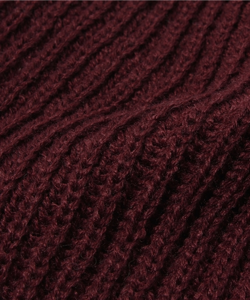 603（ロクマルサン）の「603 ニット帽（ニットキャップ/ビーニー・メンズ・ベージュ/ブラック/グレー/ダークグレー/ローズ/ワイン・FREE）」の8枚目の写真