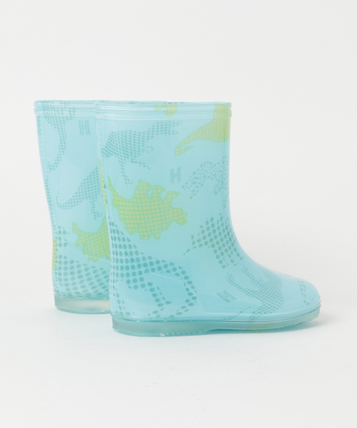 HAKKA KIDS（ハッカキッズ）の「デジタルダイナソープリントレインブーツ（レインシューズ・キッズ・ライトグリーン/ブルー/イエロー・16/17/18/19/15 /17.0cm/18.0cm/15.0cm/16.0cm）」の5枚目の写真