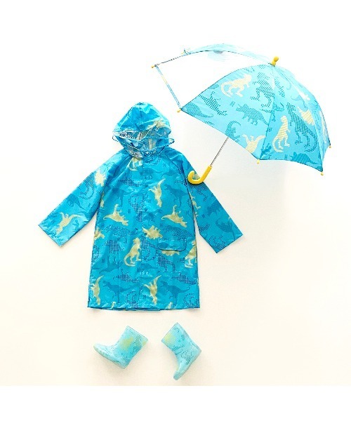 HAKKA KIDS（ハッカキッズ）の「デジタルダイナソープリントレインブーツ（レインシューズ・キッズ・ライトグリーン/ブルー/イエロー・16/17/18/19/15 /17.0cm/18.0cm/15.0cm/16.0cm）」の6枚目の写真