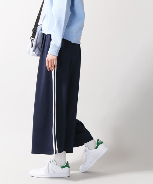 WEGO(ウィゴー)の「WEGO/サイドラインガウチョパンツ(その他パンツ・レディース・ブラック/レッド/ネイビー・FREE)」の10枚目の写真