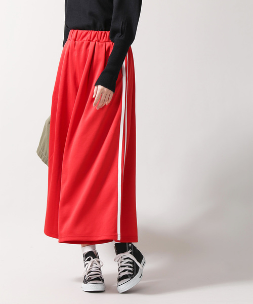 WEGO(ウィゴー)の「WEGO/サイドラインガウチョパンツ(その他パンツ・レディース・ブラック/レッド/ネイビー・FREE)」の13枚目の写真