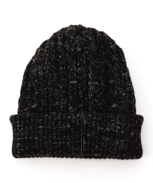 SHIPS（シップス）の「SU: ケーブル ワッチキャップ（ニットキャップ/ビーニー・メンズ・ネイビー/コバルトブルー/ブラック/ワイン/ダークグレー・ONE SIZE）」の6枚目の写真