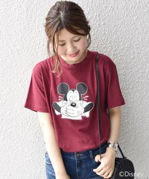 Khaju | LOVALOT×Khaju:ミッキーマウス/Tシャツ◆(Tシャツ/カットソー)