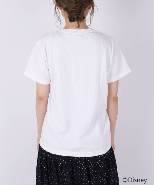 Khaju(カージュ)の「LOVALOT×Khaju:ミッキーマウス/Tシャツ◇(Tシャツ/カットソー・レディース・ブラック/ホワイト系その他/ホワイト/ブラック系その他/ベージュ/ワイン/ホワイト系その他2/ブラック系その他2・ONE SIZE)」の14枚目の写真