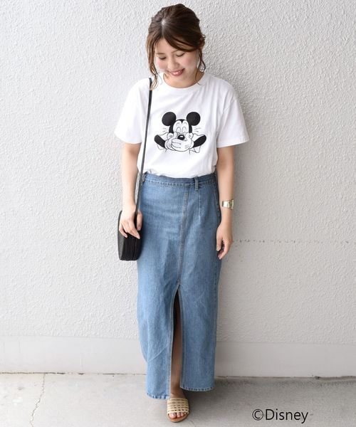 Khaju(カージュ)の「LOVALOT×Khaju:ミッキーマウス/Tシャツ◇(Tシャツ/カットソー・レディース・ブラック/ホワイト系その他/ホワイト/ブラック系その他/ベージュ/ワイン/ホワイト系その他2/ブラック系その他2・ONE SIZE)」の19枚目の写真