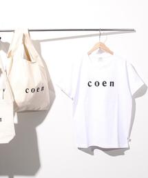 coen | 【WOMENS】coen(コーエン)ロゴTシャツ(Tシャツ/カットソー)