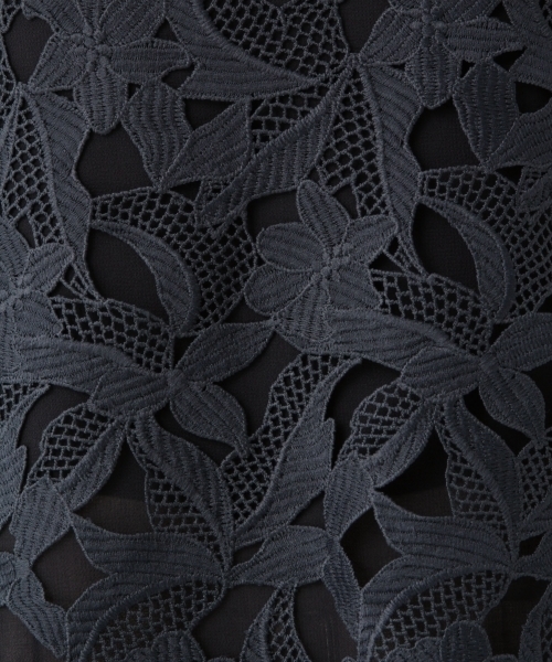 A part by（アパートバイ）の「PレースカサネブラウスNS 789631（シャツ/ブラウス・レディース・ホワイト/ネイビー・FREE）」の12枚目の写真