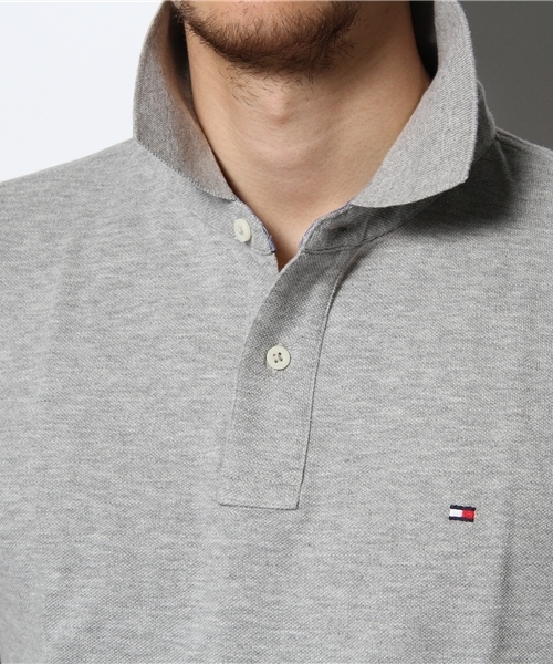 TOMMY HILFIGER（トミーヒルフィガー）の「NEW TOMMY KNIT POLO（ポロシャツ・メンズ・レッド/グレー/ネイビー/ホワイト・XX-LARGE/SMALL/X-LARGE/MEDIUM/LARGE）」の7枚目の写真