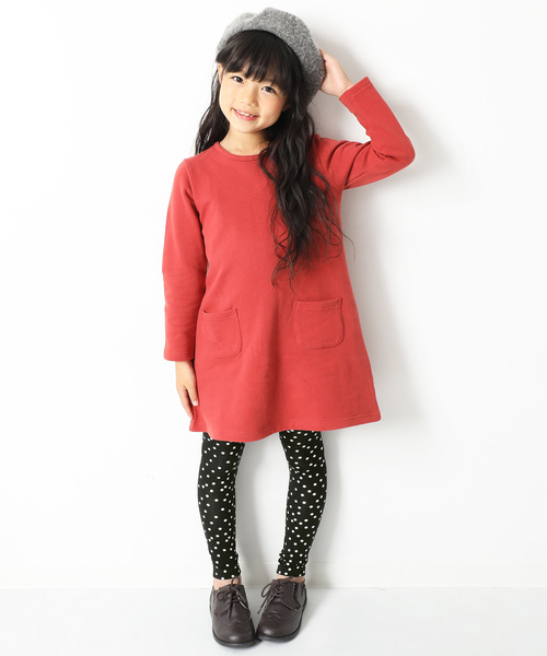 devirock（デビロック）の「全15色 天使のレギンス 10分丈（レギンス/スパッツ・キッズ・マスタード/ホワイト系その他/ブラック系その他/ブラック系その他2/ブラック系その他3/杢グレー/ダークネイビー/ホワイト/ブルー系その他/パープル系その他/ワイン/ブラック/ヘザーチャコール/スモークピンク/カーキ・160cm/150cm/140cm/130cm/120cm/110cm/100cm/90cm/80ｃｍ）」の20枚目の写真