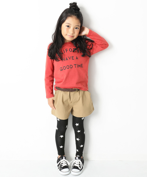 devirock（デビロック）の「全15色 天使のレギンス 10分丈（レギンス/スパッツ・キッズ・マスタード/ホワイト系その他/ブラック系その他/ブラック系その他2/ブラック系その他3/杢グレー/ダークネイビー/ホワイト/ブルー系その他/パープル系その他/ワイン/ブラック/ヘザーチャコール/スモークピンク/カーキ・160cm/150cm/140cm/130cm/120cm/110cm/100cm/90cm/80ｃｍ）」の21枚目の写真