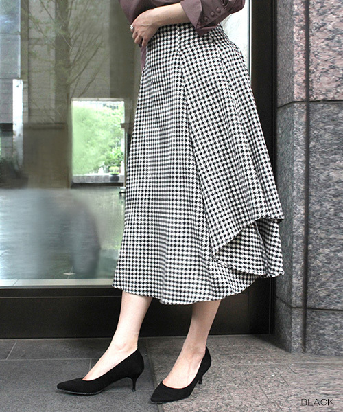 RANDA（ランダ）の「アシンメトリーフレアスカート（スカート）」 - WEAR