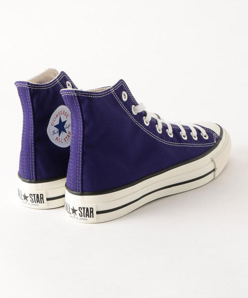 新品:日本製】CONVERSE ALL STAR J 24.5 パープル CONVERSE