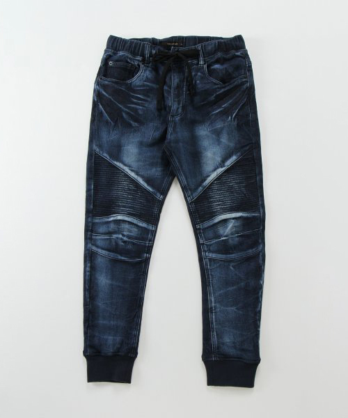 VENCEEXCHANGE(ヴァンスエクスチェンジ)の「ドビーバイカーデニムパンツ(その他パンツ・メンズ・ネイビー/グレー/ブルー・S/M/L)」の3枚目の写真