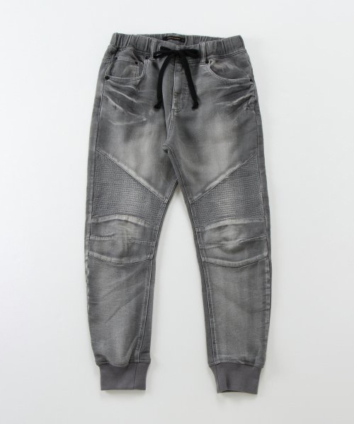 VENCEEXCHANGE(ヴァンスエクスチェンジ)の「ドビーバイカーデニムパンツ(その他パンツ・メンズ・ネイビー/グレー/ブルー・S/M/L)」の2枚目の写真