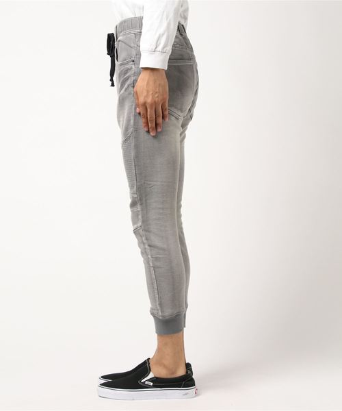 VENCEEXCHANGE(ヴァンスエクスチェンジ)の「ドビーバイカーデニムパンツ(その他パンツ・メンズ・ネイビー/グレー/ブルー・S/M/L)」の5枚目の写真