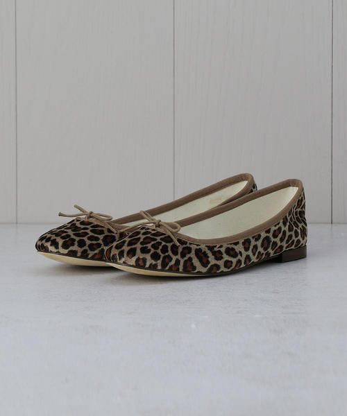 Repetto（レペット）の「＜repetto＞LEOPARD PRINT CENDRILLON/シューズ（バレエシューズ・レディース・ブラウン・37/38）」の5枚目の写真