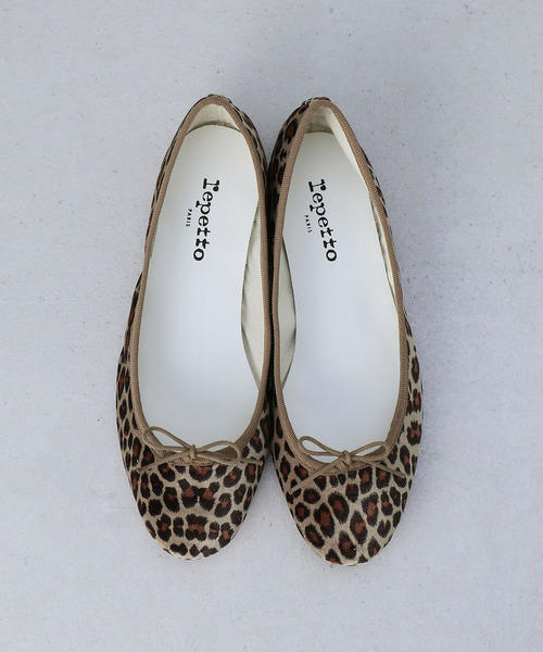 Repetto（レペット）の「＜repetto＞LEOPARD PRINT CENDRILLON/シューズ（バレエシューズ・レディース・ブラウン・37/38）」の6枚目の写真