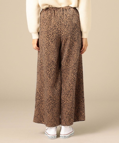 Doux archives（ドゥアルシーヴ）の「ヒョウ柄パンツ（その他パンツ・レディース・オフホワイト/キャメル・FREE）」の6枚目の写真