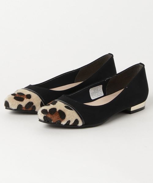 JELLY BEANS（ジェリービーンズ）の「【Made in Japan】アニマルコンビパンプス(138-1070)JELLY BEANS(ジェリービーンズ)（パンプス・レディース・ブラック/グリーン/キャメル・22.5/23/23.5/24/24.5）」の16枚目の写真