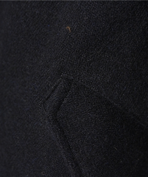 BEAMS BOY(ビームスボーイ)の「BEAMS BOY / フラノ MODS パーカ(モッズコート・レディース・オリーブ/ネイビー・ONE SIZE)」の13枚目の写真