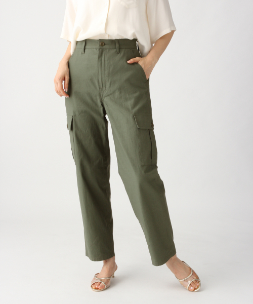 A part by(アパートバイ)の「Cカーゴパンツ 830734(カーゴパンツ・レディース・オリーブ/カーキ・MEDIUM/LARGE)」の11枚目の写真