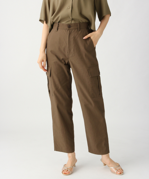 A part by(アパートバイ)の「Cカーゴパンツ 830734(カーゴパンツ・レディース・オリーブ/カーキ・MEDIUM/LARGE)」の12枚目の写真