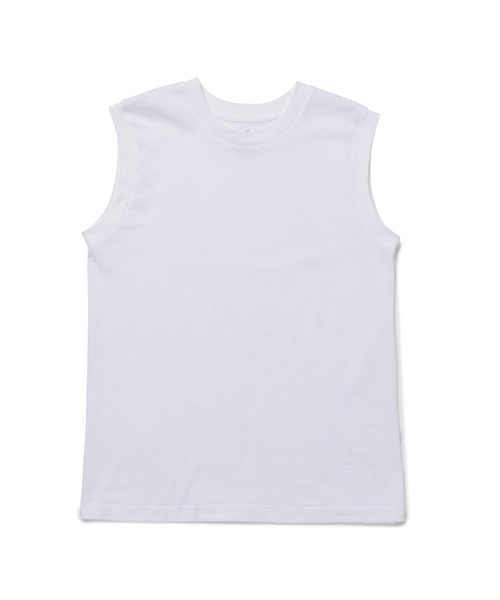 HANES(ヘインズ)の「【Hanes FOR BIOTOP】Sleeveless T-Shirts(Tシャツ/カットソー・レディース・ホワイト・0)」の7枚目の写真