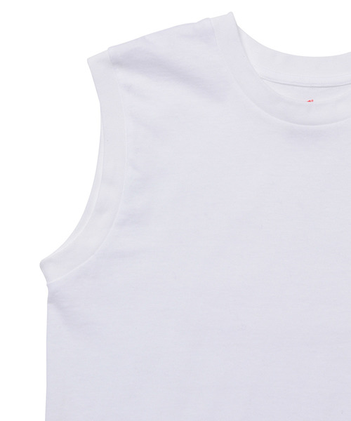 HANES(ヘインズ)の「【Hanes FOR BIOTOP】Sleeveless T-Shirts(Tシャツ/カットソー・レディース・ホワイト・0)」の10枚目の写真