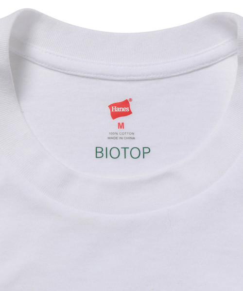 HANES(ヘインズ)の「【Hanes FOR BIOTOP】Sleeveless T-Shirts(Tシャツ/カットソー・レディース・ホワイト・0)」の12枚目の写真