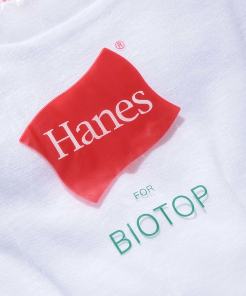 HANES(ヘインズ)の「【Hanes FOR BIOTOP】Sleeveless T-Shirts(Tシャツ/カットソー・レディース・ホワイト・0)」の14枚目の写真