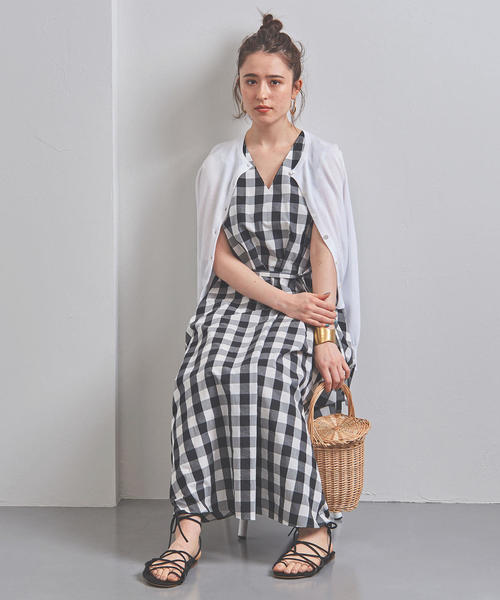 UNITED ARROWS（ユナイテッドアローズ）の「UBCB ハイツイストコットン クルーネック カーディガン†◆（カーディガン/ボレロ・レディース・ベージュ/ケリー/ネイビー/ホワイト/ブラック・FREE）」の18枚目の写真