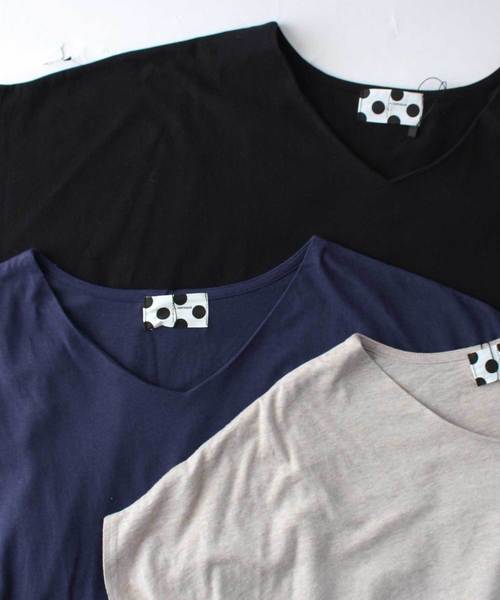 antiqua（アンティカ）の「コットンワンピ（ワンピース・レディース・ブラック/ベージュ/パープル系その他・FREE）」の7枚目の写真