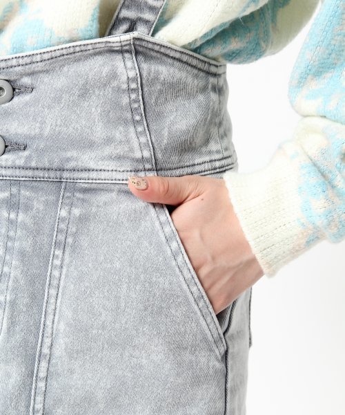 Heather（ヘザー）の「コールドピグメントスカート　538384（スカート・レディース・ブラック/グレー系その他/ライトピンク・MEDIUM/SMALL）」の7枚目の写真