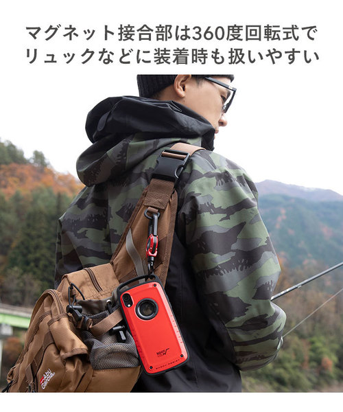 ROOT CO.（ルート）の「リール キーホルダー マグネット ROOT CO. GRAVITY MAGREEL 360 アウトドア　コードリール（キーケース/キーアクセサリー・メンズ・ブラック/カーキ/イエロー/ブルー/ホワイト/レッド/ブラウン・FREE）」の10枚目の写真