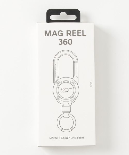 小物 Neighborhood MAGREEL 360 KEYHOLDER リール キーホルダー マグネット ROOT CO. GRAVITY MAGREEL 360