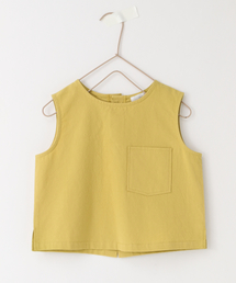 LOWRYS FARM | バックボタンノースリーブ　837113(シャツ/ブラウス)