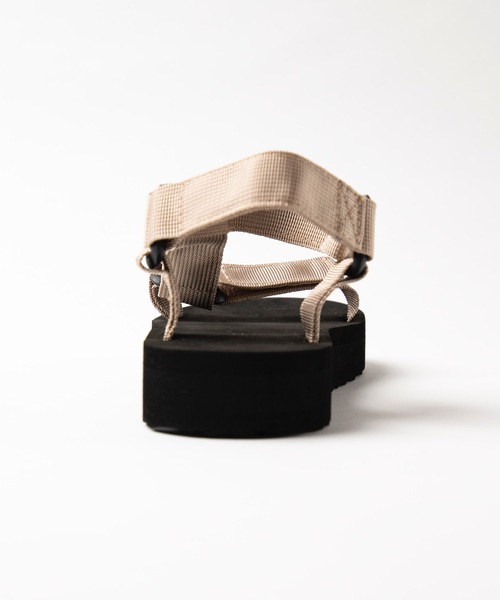 WEGO（ウィゴー）の「WEGO/フラットテープサンダル（サンダル・レディース・ブラック/ベージュ・MEDIUM/SMALL/LARGE）」の12枚目の写真