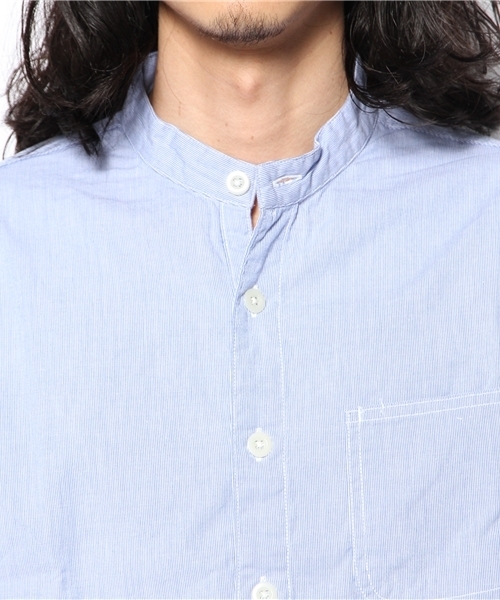 BEAMS(ビームス)の「○KEMPEL / コードレーン シャツ(シャツ/ブラウス・メンズ・ホワイト/サックスブルー・44/48/46)」の6枚目の写真