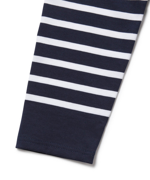 SAINT JAMES(セントジェームス)の「【SAINT JAMES/セントジェームス】NAVAL 3/4 SLEEVE(Tシャツ/カットソー・レディース・ネイビー/ホワイト・1/3/4/6)」の3枚目の写真
