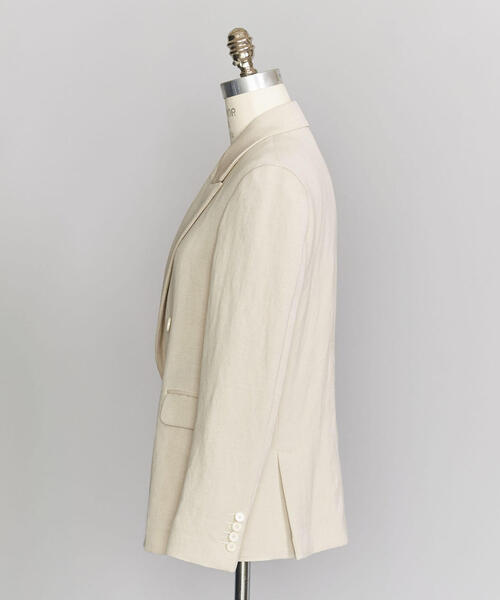 LOEFF/サージダブルブレストジャケット サージ 4ボタン ダブルブレスト