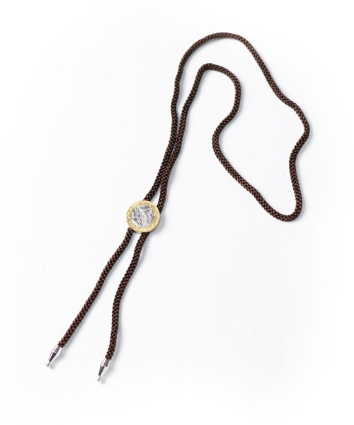 Pledge（プレッジ）の「【Ky】【Pledge（プレッジ）】イタリアコインループタイ（ネックレス・メンズ・ブラック/ブラウン/ベージュ/グリーン/ネイビー/ワインレッド/ブラック系その他/ブルー系その他/ブラウン系その他/ワイン系・FREE）」の21枚目の写真