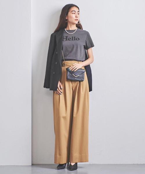 今季ユナイテッドアローズ購入 MADISONBLUE カレッジロゴ Tシャツ MADISONBLUE＞カレッジロゴ Tシャツ