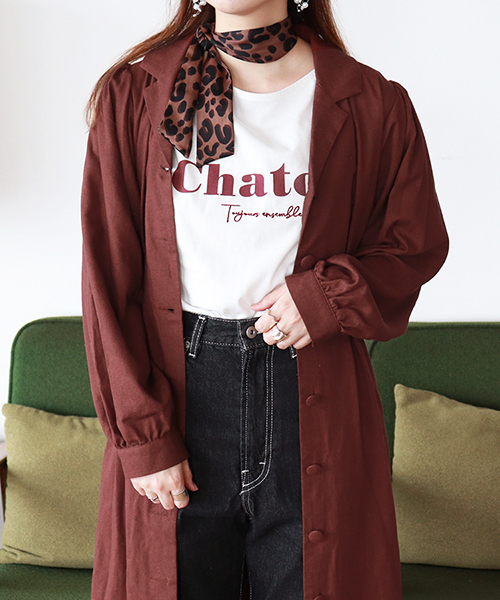 PairPair(ペアペア)の「リネンカイキンワンピース(ワンピース・レディース・ブラック/ダークブラウン・FREE)」の12枚目の写真