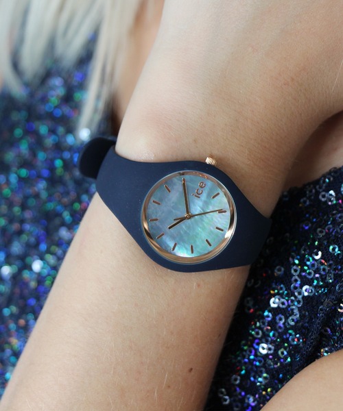 ICE WATCH(アイスウォッチ)の「「Ice-Watch アイスウォッチ」【ブランド累計54万本突破】 ICE pearl アイスパール スモール サイズ 3Hands(アナログ腕時計・レディース・ホワイト/ネイビー/グレー/ピンク/ホワイト×ピンク・SMALL/MEDIUM/X-SMALL)」の14枚目の写真