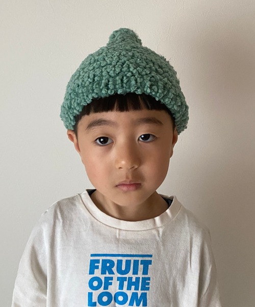 GRIN BUDDY(グリンバディ)の「【GRIN BUDDY(グリンバディ)】どんぐりニットキャップ/Donguri Knit Cap(キャップ・キッズ・ベージュ/ネイビー/ブラウン/グレー/オレンジ/マスタード/ピンクベージュ/ピンク/レッド/グリーン/ライトパープル/グリーン系その他/ブルー/アイボリー/ピンク系その他/ラベンダー/ミント/ライトブラウン・53cm)」の21枚目の写真